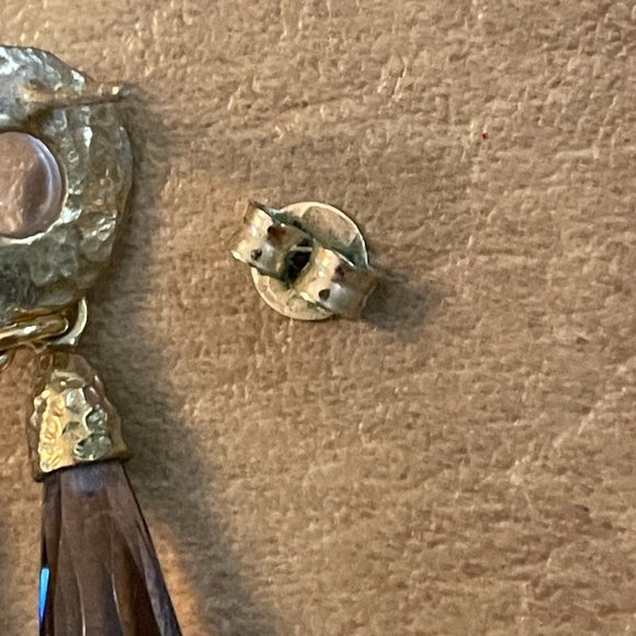 B Italy Smokey Quartz Earrings - Picture 5 of 12